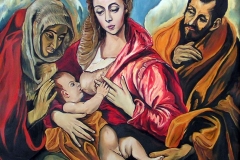 002 Wg El Greca-Święta rodzina z św.Anną ok 1590